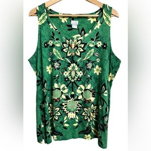 Chico’s Soft and Stretchy Tank Top Size 3 (XL)